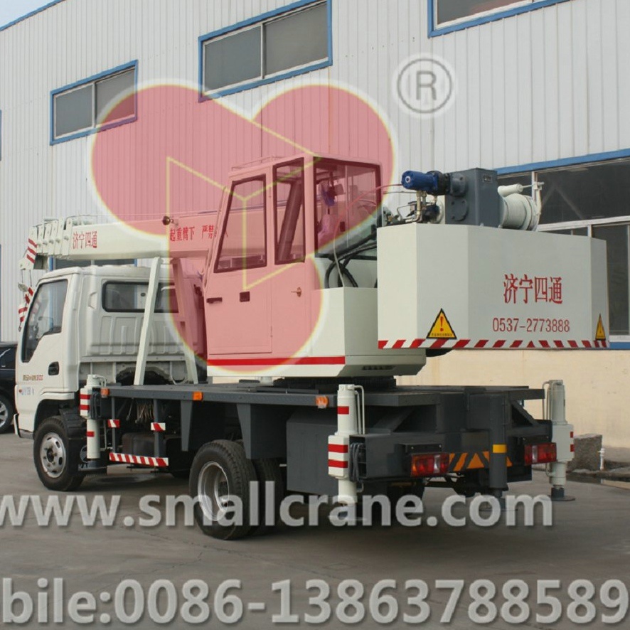 National IV Emission 6 Ton Foton Small Truck Crane (LUYING Brand)