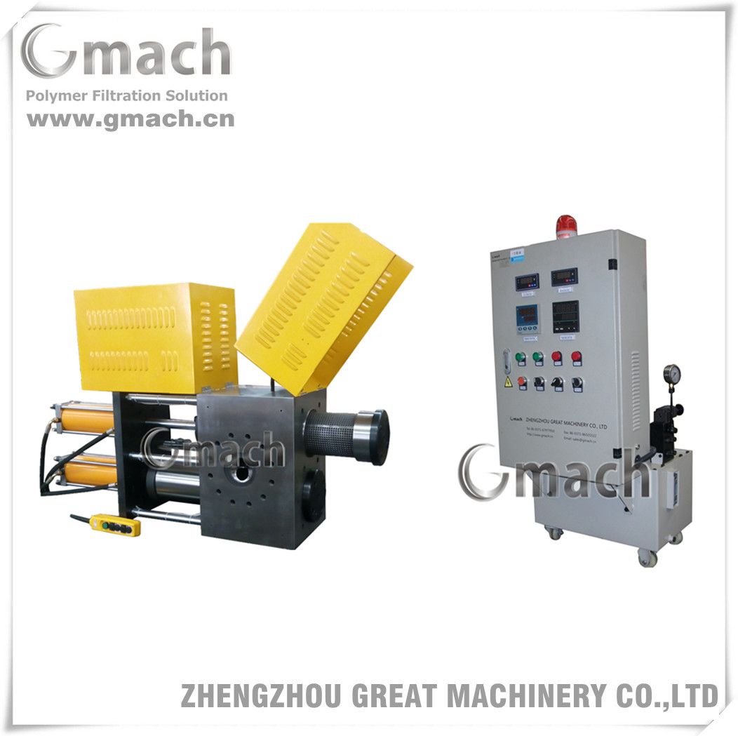 Plastic Raw Material Pelletizing Line Used Large Filtration Area Polymer Melt Filter