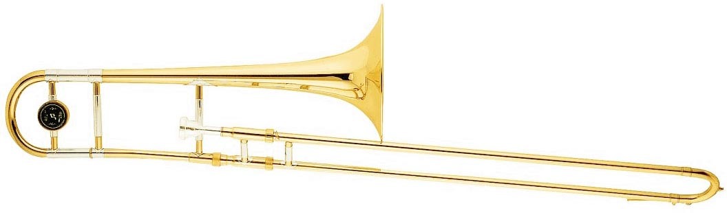 F/Bb Key Gold Lacquer Tenor Trombone