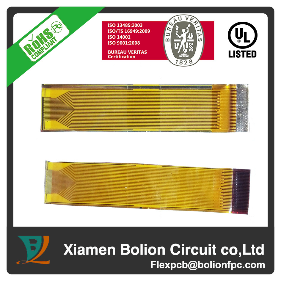 Single-Sided Flexible PCB with Immersion Gold 02