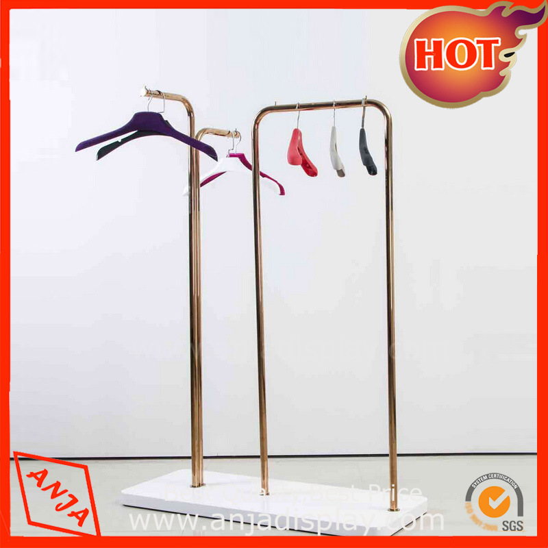 Stainless Steel Display Stand with Metal Rack