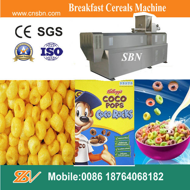 High Efficiency Nutritious Breakfast Cereals Making Machine Plant