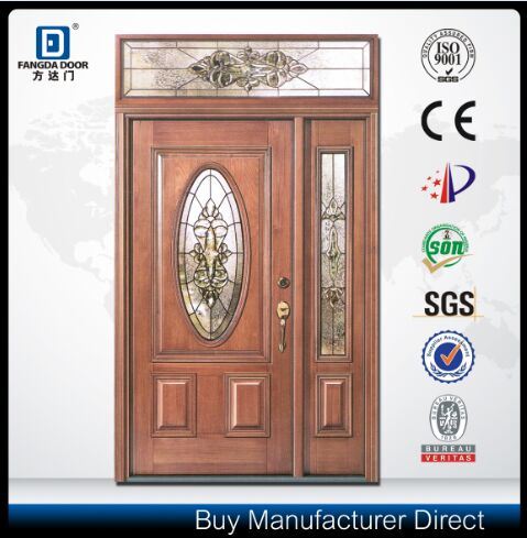 Fangda Luxury Korean Style Door Patterns, Fibreglass Door