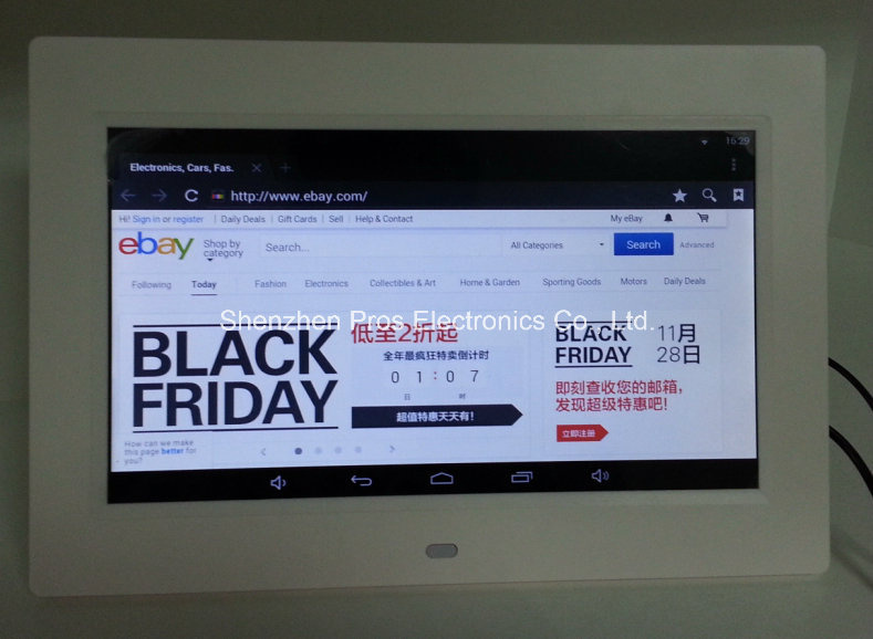 New Android System WiFi 10 Inch Digital Picture Frame
