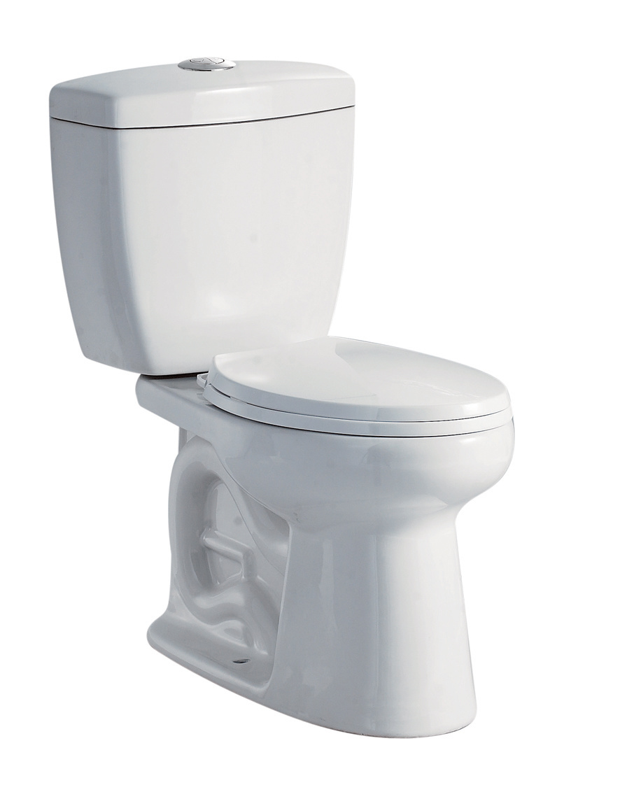 Hot Sale Sanitary Ware Wc Flushtoilet Jet Siphonic Two Pieces Toilet (WDS48)