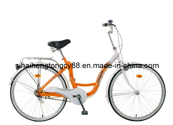 Orange Lady Bicycle with 9type Chain Cover (SH-CB101)
