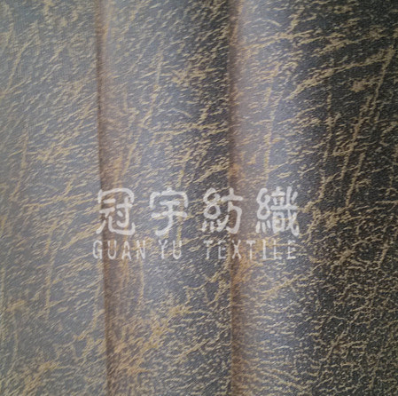 Imitation Leather Polyester Fabric for Sofa Upholstery