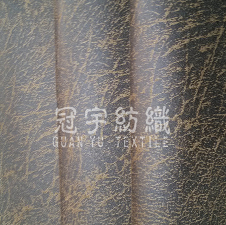 Imitation Leather Polyester Fabric for Sofa Upholstery