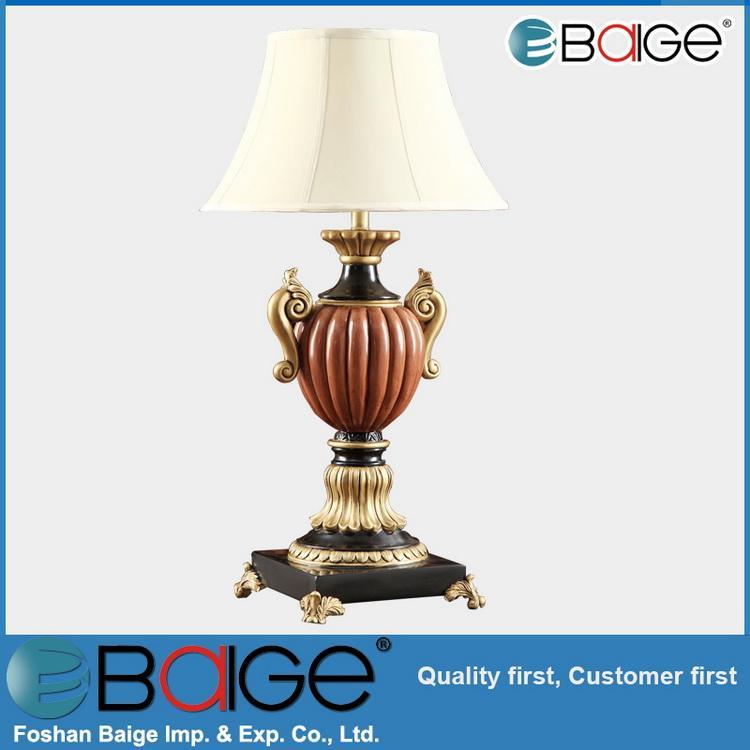 T-1360 Antique Polyresin Table Lamp