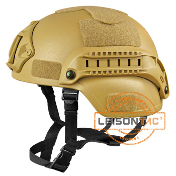 Ballistic Helmet Set Kevlar Nij Iiia with Accessory Rail Connectors