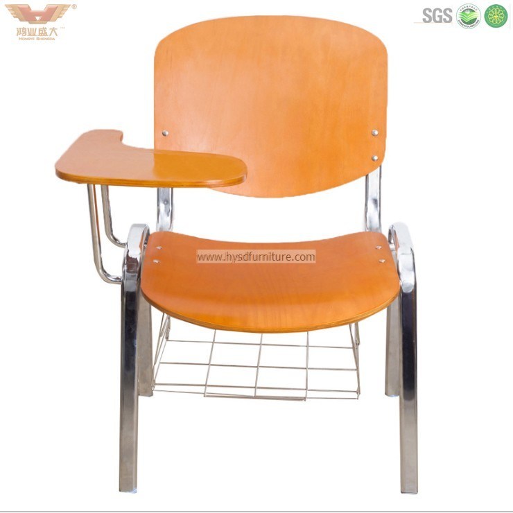 Specialized Student Chair with Writing Pad and Storage Basket (HYSD-Y2)