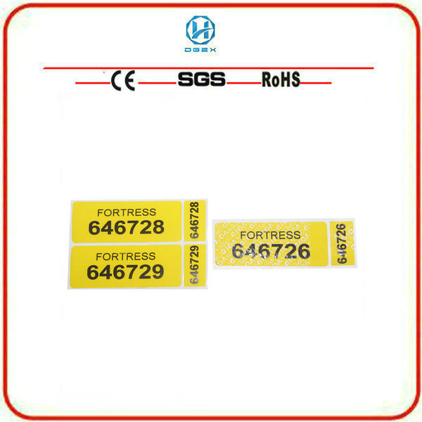 Security Label/Void Open Label Sticker/Total-Transfer Sticker/Non-Transfer Label/Tamper Evident Label for Box