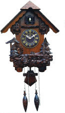 Wooden Quartz Cuckoo Clock