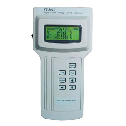 Handheld Single Phase Energy (Kwh Meter) Testing Instrument