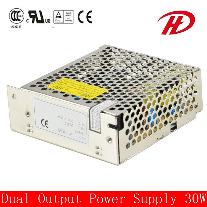 30W Dual Output Switching Power Supply (D-30W)