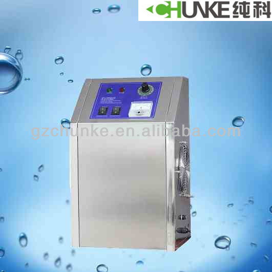 Chunke CE Approved Hot Sale 80g/H Ozone Water Purifier with Stainless Steel Cover