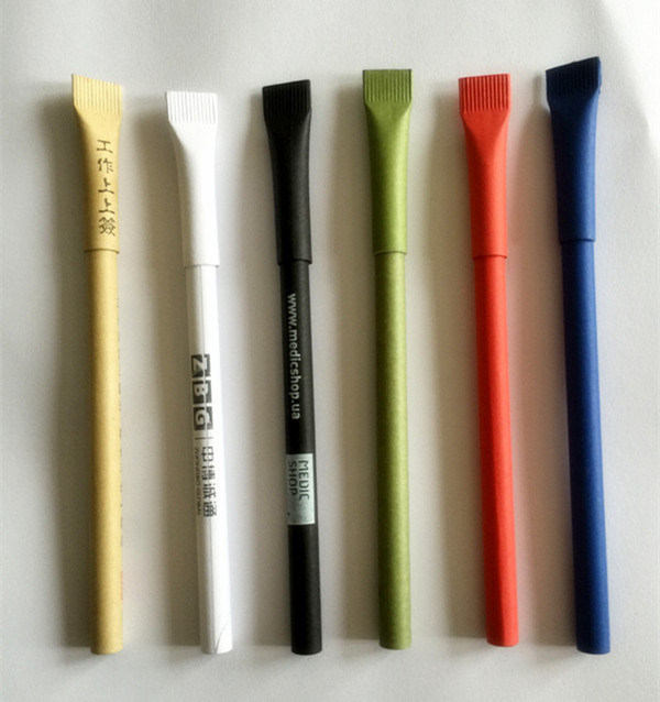Eco-Friendly Paper Promotional Ball Pen Recycled Paper Ball Pen
