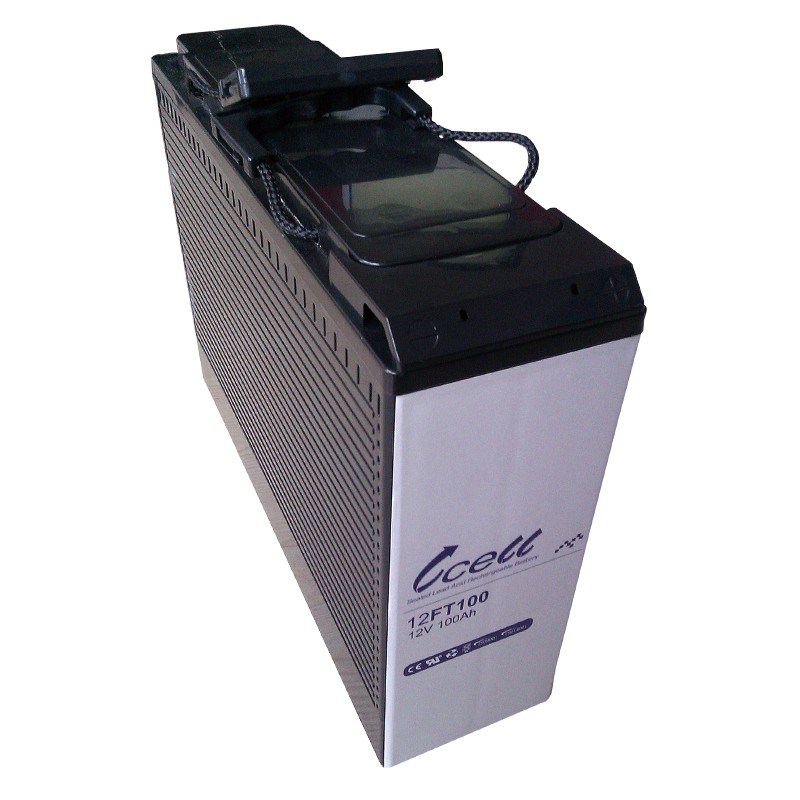 12V100ah Front Terminal AGM Battery for Telecommunications