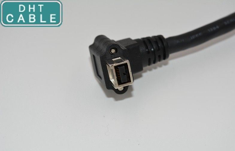 Chain Flex 9p Male to Male Data Line IEEE 1394 Firewire Cable Screw Type 7.5meters Supplier