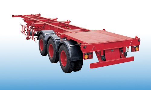 Skeleton Container Semi Trailer