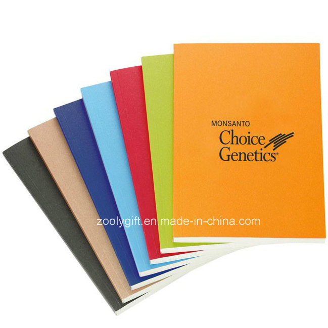 Assorted Color Soft Cover Notebooks with Logo Printing