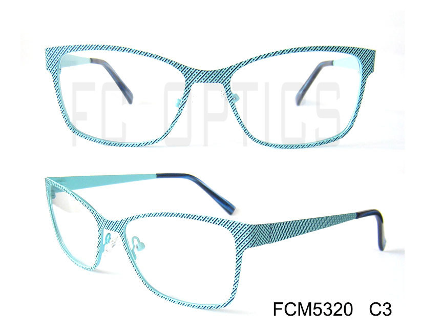 Latest Eyewear Metal Optical Frames, Fashion Women Eyeglasses