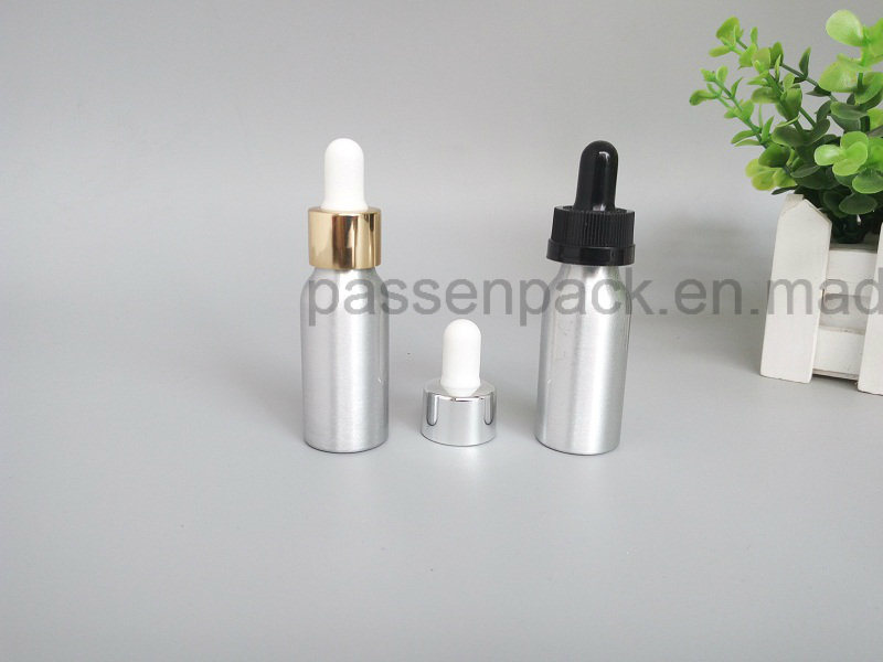 20ml Aluminum Dropper Bottle for Cosmetic Packaging (PPC-ADB-004)
