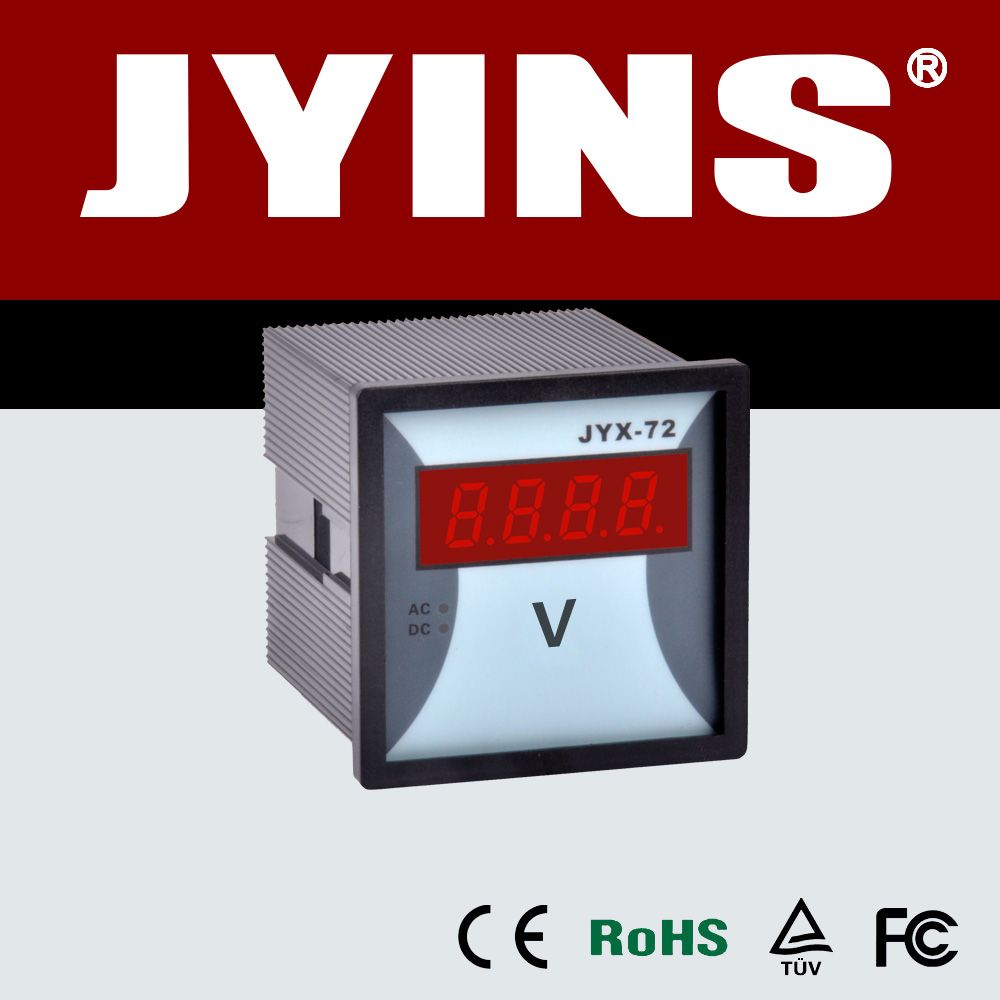Single Phase Digital Display Electric Voltage Meter