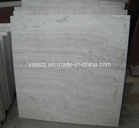 Chinese Wooden White Marble for Flooring, Wall