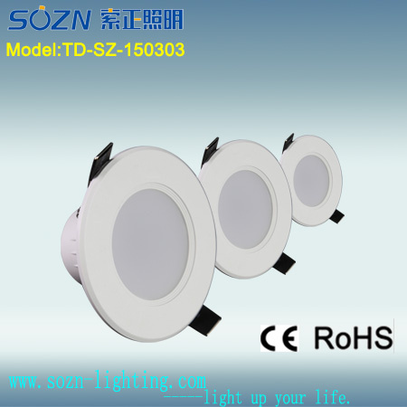 3W Downlight LED Light Bulb Efficiency