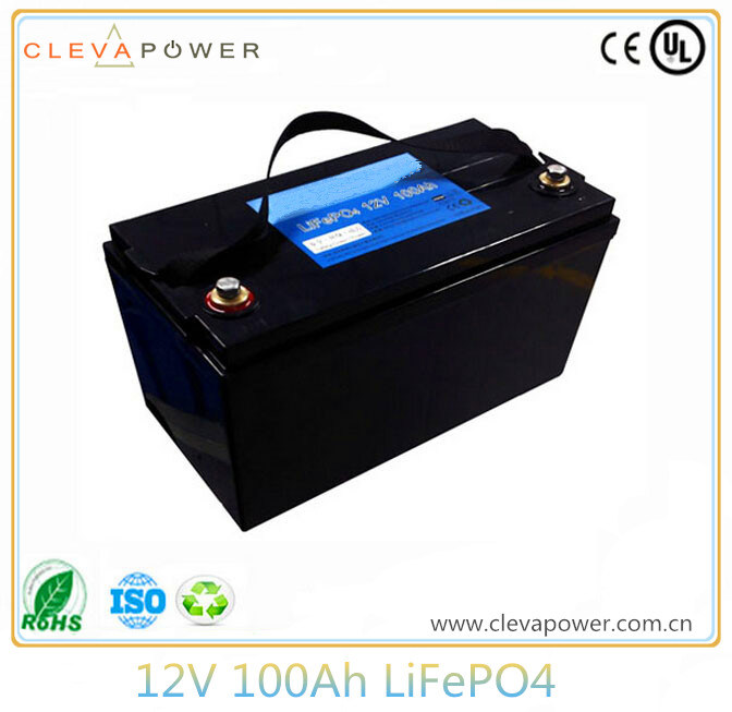 LiFePO4 12V 100ah Rechargeable Battery for Energy Storage