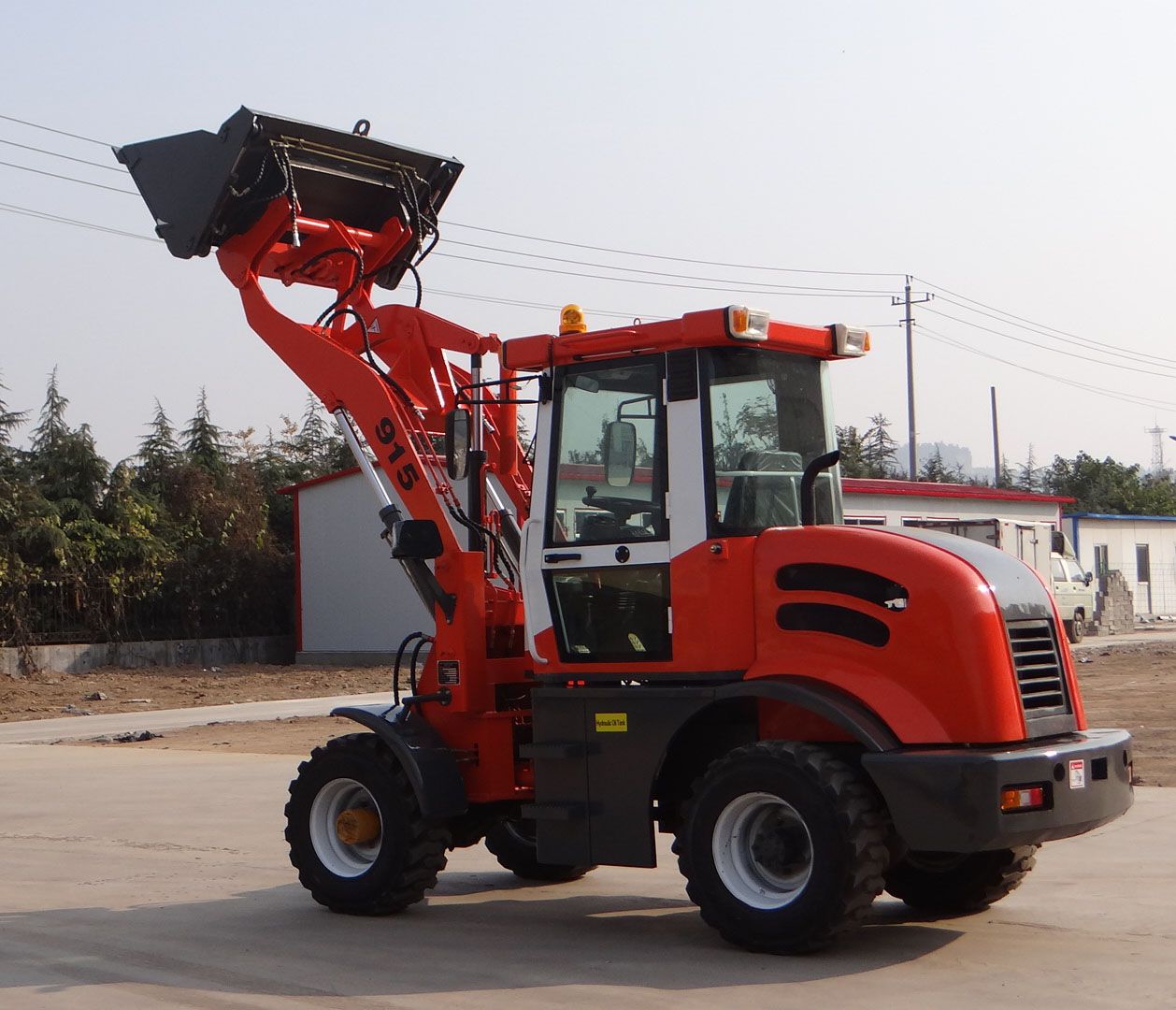 CS1.5ton Mini Loader with Hydraulic Joystick Control