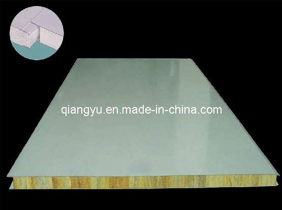 ISO9001: 2008 Rockwool Sandwich Panel (QYRC-3)