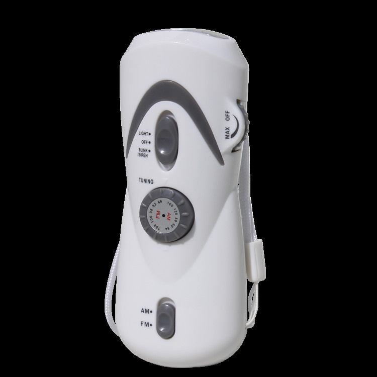 Powerful Dynamo LED Flashlight Hand Crank Dynamo Flashlight Radio Crank Dynamo Flashlight Radio