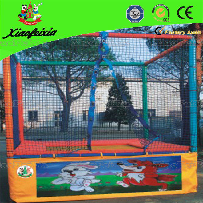 Rectangle Trampoline with Safety Net for Kids (LG055)
