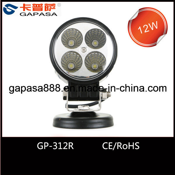 2015! China Factory Supply 12W Epistar LED Work Light for Truck