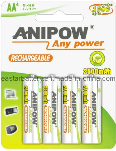 Rechargeable NiMH Battery 1.2V