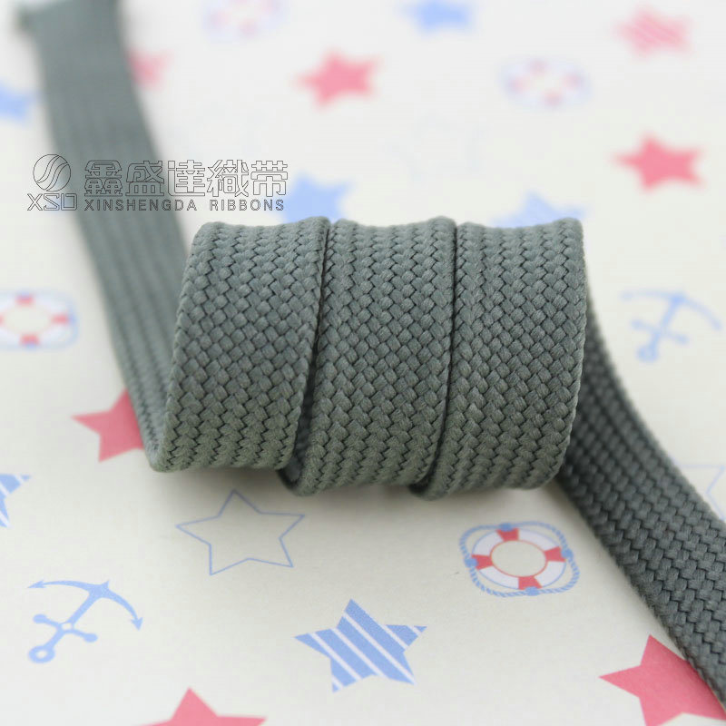 Hot Sell 100% Polyester Hollow Braided Flat Rope
