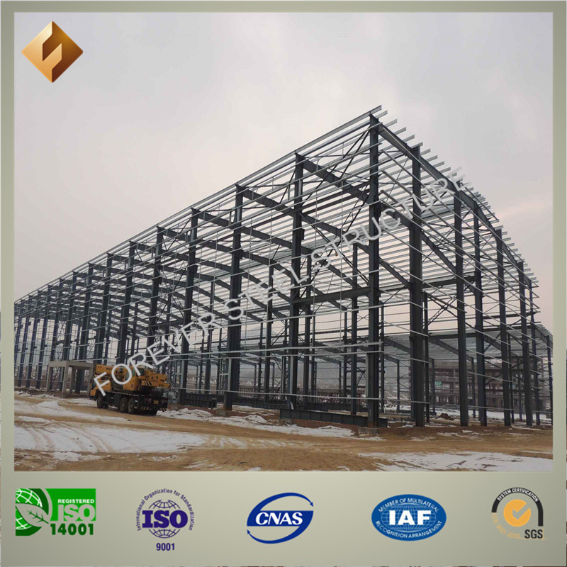 Modern Designed Prefabricated Steel Structure for Workshop