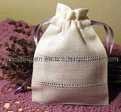 Linen Lavender Bag with Special Hemstitch (LB-003)