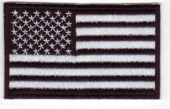 USA Flag Embroidery Patch Made by Machine