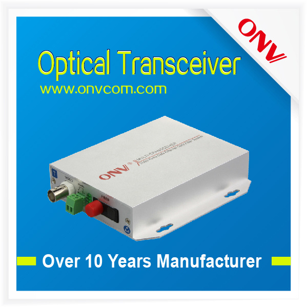 1 Channel Broadcasting Video Optical Transceiver (ONVDT/R1V-GBS)