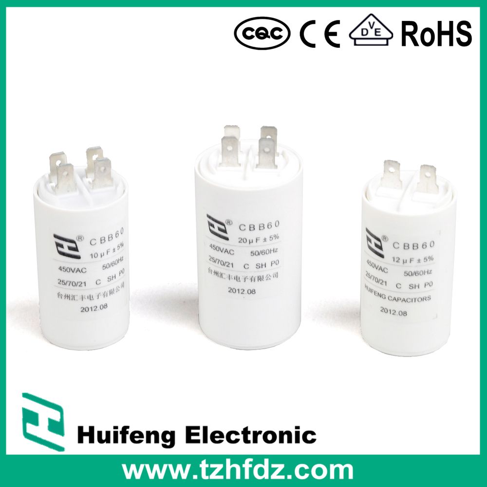 Cbb60 Motor Running Capacitor with CE Authentication
