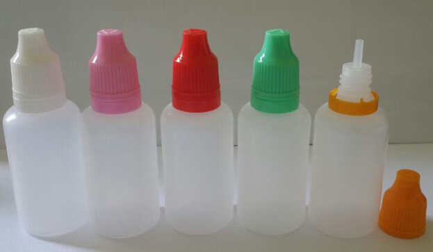 ISO9001 10ml PE Bottle with Tamperproof Cap and Slender Tip