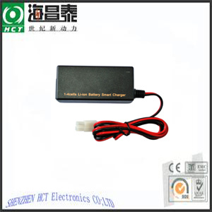 Smart Charger for 4.2-16.8V Lithium Battery Pack