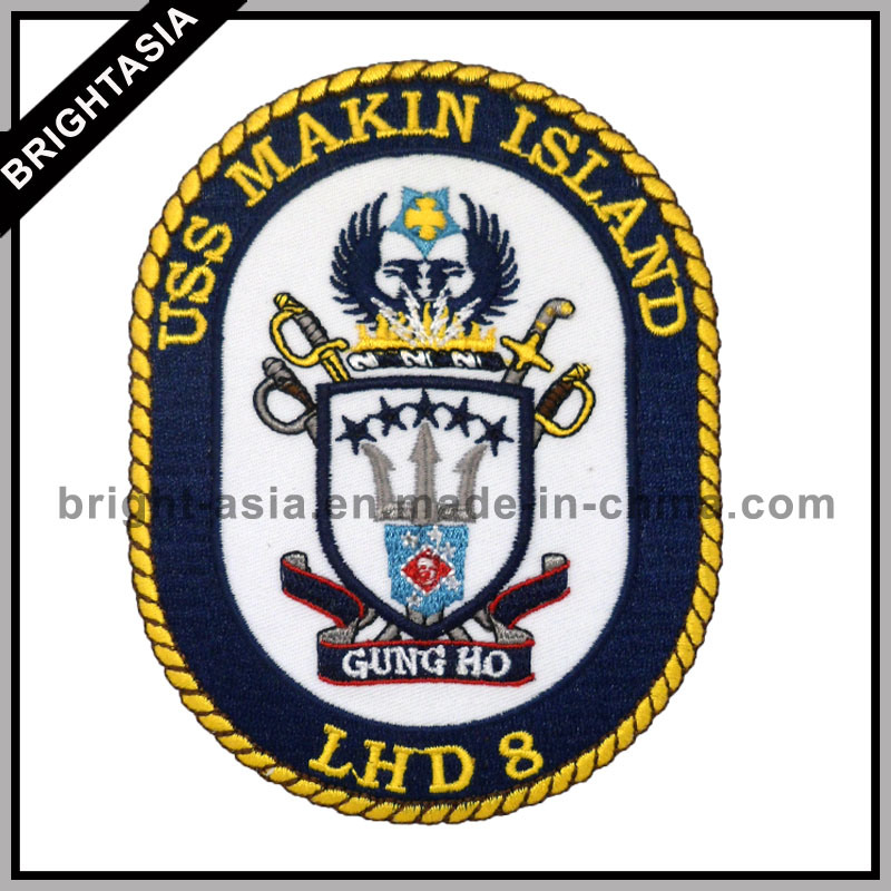 Custom Embroidery Patch for Police Uniform/ Police Badge (BYH-10746)