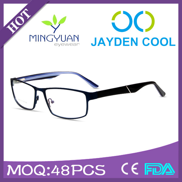 Full Rim Metal China Wholesale New Model Optical Eyeglasses Reading Glasses Frame for Women Glasses