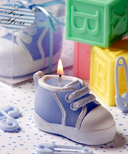 Baby Bootie Candle