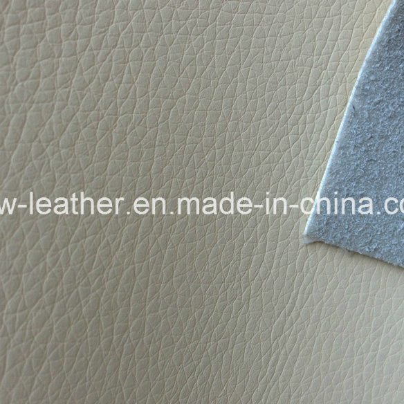 High Quality 1.0mm Bonded PU Leather for Sofa Hw-1779