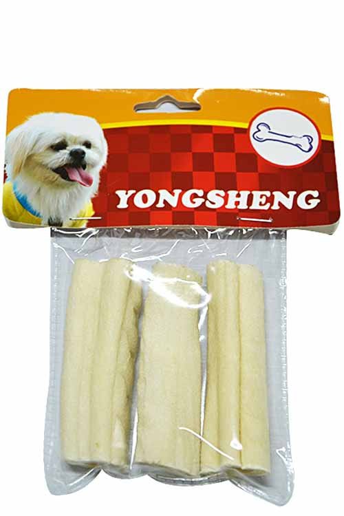 White Rawhide Pressed Rolls